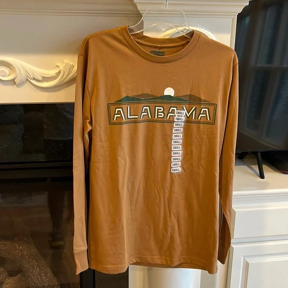 State of Mine | Shirts | Alabama Shirt Long Sleeve State Of Mine Mens Small  | Poshmark